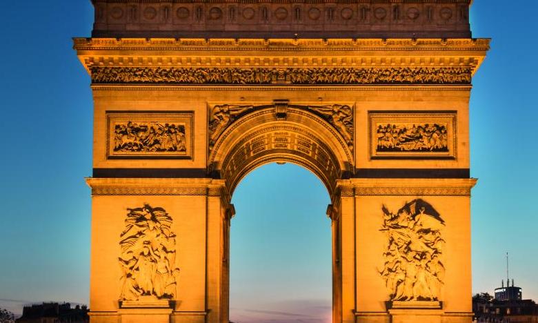 Triumphbogen in Paris