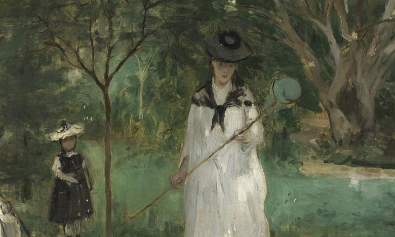 Berthe Morisot - Chasse aux papillons