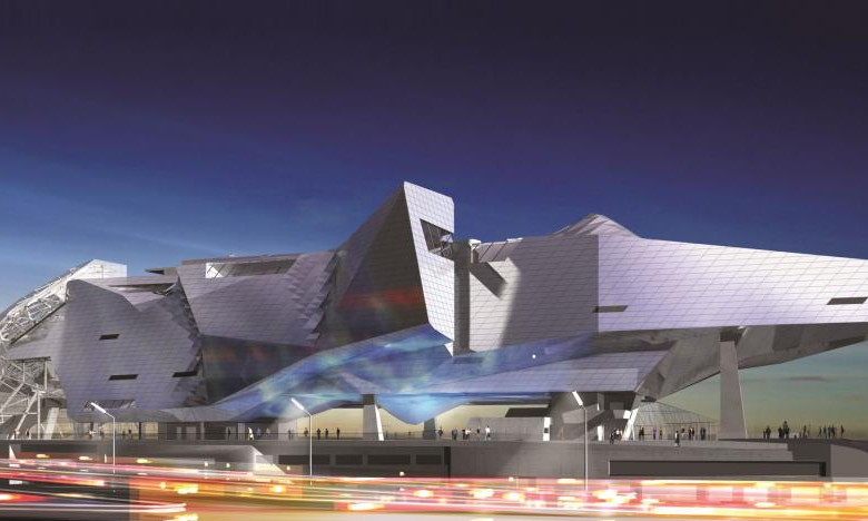 Musée des Confluences- Gesamtansicht