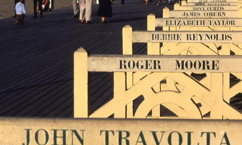 Am Strandpromenade in Deauville