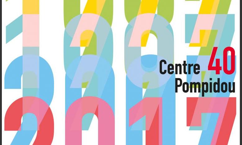 Poster 40 Jahre Centre Pompidou