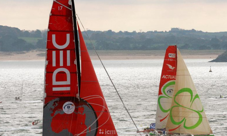 Start_Route_du_Rhum_2010 © KENZO TRIBOUILLARD