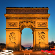 Triumphbogen in Paris