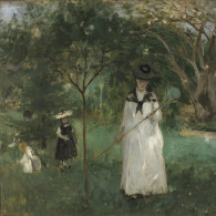 Berthe Morisot - Chasse aux papillons