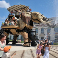Le Grand Eléphant. Les Machines de l’île. Nantes © Jean-Dominique Billaud - Nautilus/LVAN
